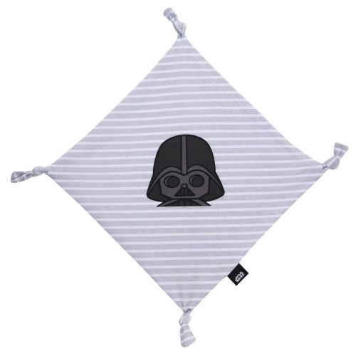 Lambs & Ivy Star Wars Darth Vader Gray Cotton Jersey Security Blanket/Lovey