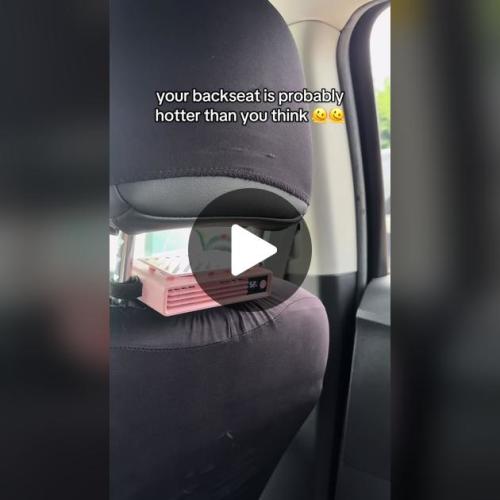 No rear AC vents should not be allowed in any car tbh. But this car fa... | airing out cars | TikTok