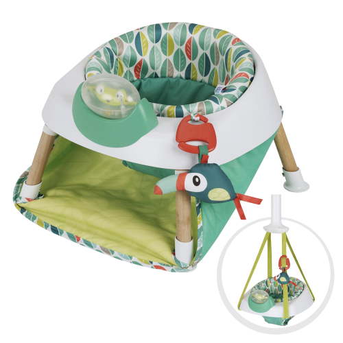 Tiny Tropics 2-In-1 Baby Seat + Door Jumper