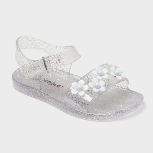 Toddler Kate Jelly Sandals - Cat & Jack™ White 5T