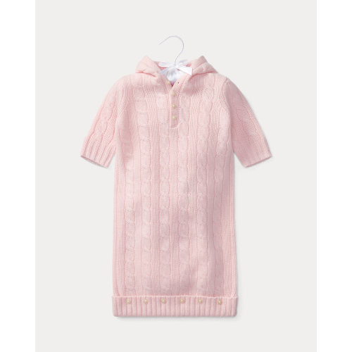 Cable-Knit Cashmere Bunting | Outerwear & Jackets Baby | Ralph Lauren