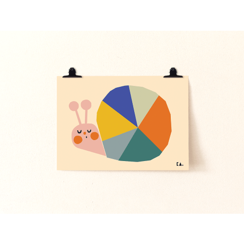 Snail | Prints By Ka