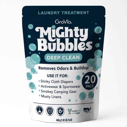 Grovia Mighty Bubbles Laundry Treatment 20 count