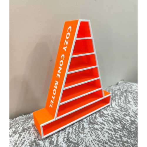 Mini Cars Storage | Cozy Cone Motel Shelf | Cars Organizer | Radiator Springs Display