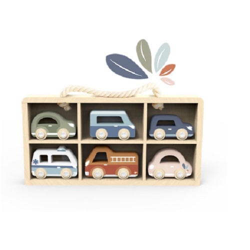 Toy Car Display Case w/6 cars by Speedy Monkey | Barnes & Noble®
