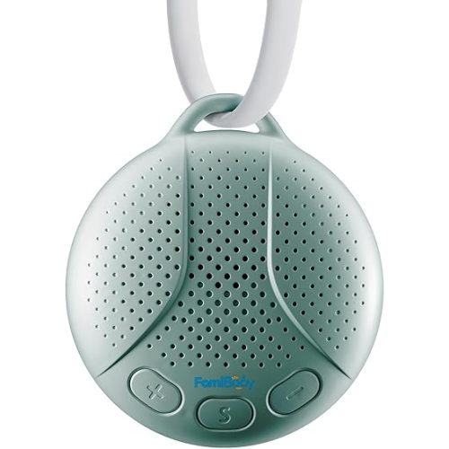 White Noise Machine for Babies and Kids - Baby Sleep Soother | Portable Sound Machine with Night Light for Nursery | 16 Soothing Sounds | Shush | Travel | Registry Gift | Baby Shower