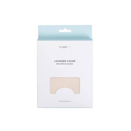 Snuggle Me Organic Curve Lounger Muslin Cover - Natural