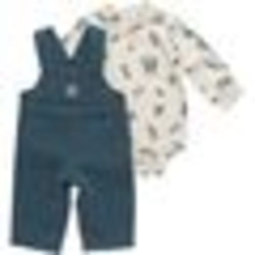 Carhartt CG8996 - Long-Sleeve Bodysuit and Quilted Overall Set - Boys