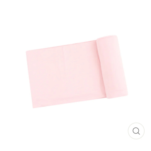 Swaddle Blanket - Solid Tickled Pink