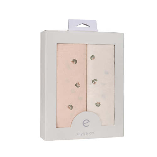 Vintage Floral 2 pack Crib Sheet Set for safer sleep – Ely's & Co.