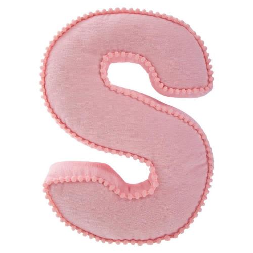 Letter Pom Pom Pillow