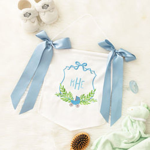 Personalized New Baby Banner