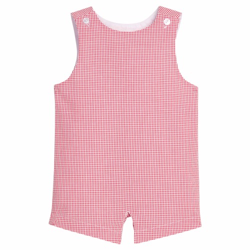 Vintage John John - Red Seersucker Gingham