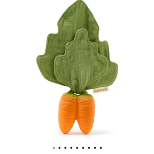 Teething toy Cathy the carrot