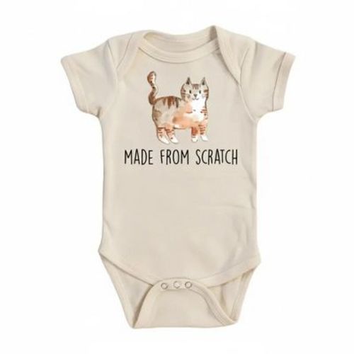 Cat Scratch Newborn Baby Onesie® Bodysuit GS1