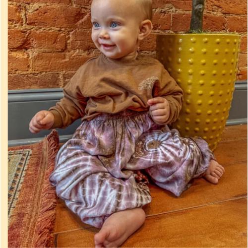 Baby + Youth Tie Dye Genie Pants