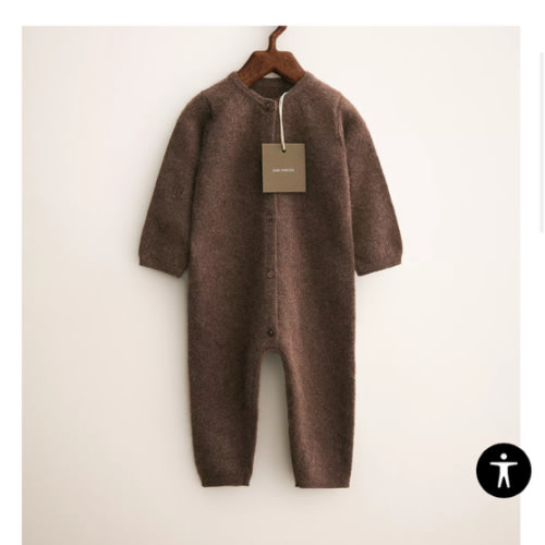 ZARA TIMELESS - 100% CASHMERE LONG JUMPSUIT - Brown | ZARA United States