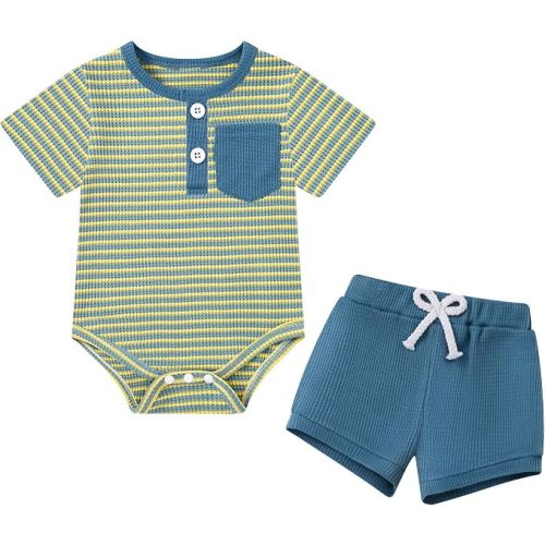 Baby Boy Clothes outfits 0-24 Months Summer Newborn Infant