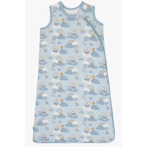 Bestaroo - Super - Soft - Bamboo - Bedtime Bears Blue Sleep Bag 1.0 TOG