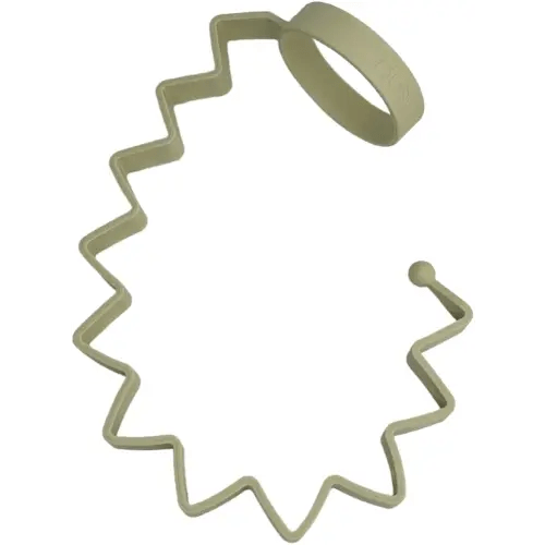 Busy Baby Bottle Bungee - Sippy Cup Strap - Keeps Bottles and Sippy Cups Off The Floor - Food Grade Silicone - Dishwasher Safe (Tan)