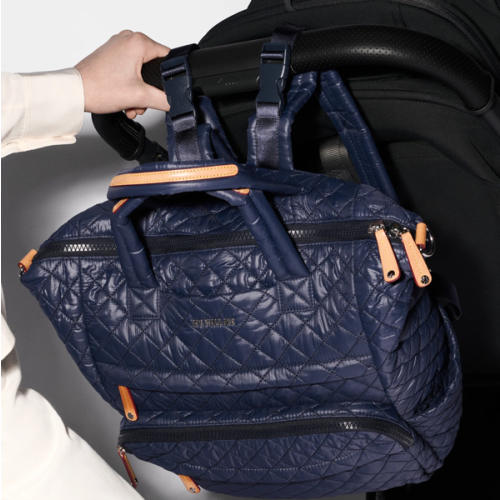 MZ Wallace Navy Metro Utility Backpack