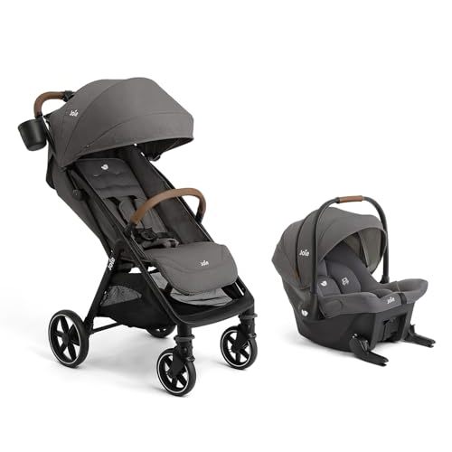 Joie Baby, Nutmeg Stroller & Mint Latch Car Seat, Travel System (Thunder)