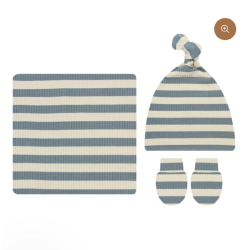 Lincoln Ribbed Newborn Hat Bundle