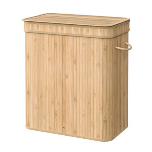 Ebern Designs Bamboo Laundry Basket & Reviews | Wayfair