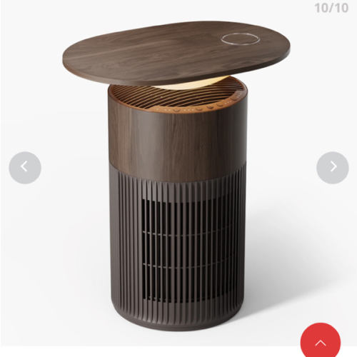 SwitchBot Air Purifier Table | 2-in-1 HEPA Filter with Wireless Charging | SwitchBot US
