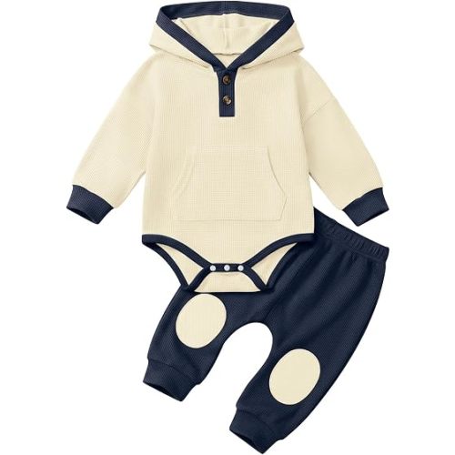 Newborn Baby Boy Clothes Infant Fall Winter Outfits Baby Boy Romper