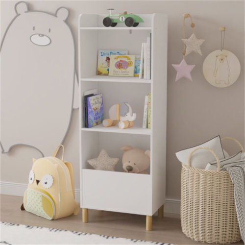 Isabelle & Max™ Adedimeji Isabelle & Max 51.18'' H x 18.5'' W Chip Resistant Kids Bookcase & Reviews | Wayfair