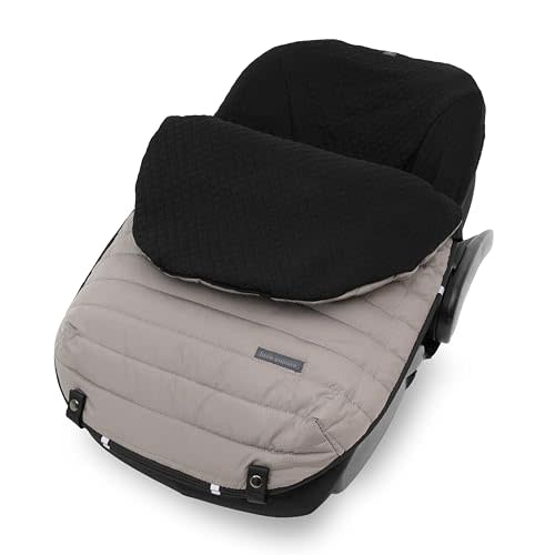 Little Unicorn Infant Car Seat Footmuff – Weather-Resistant Baby Bunting Bag with Magnetic Closure, Non-Slip Backing & Open Harness Design – Universal Fit Winter Cover for Baby Car Seat & Stroller