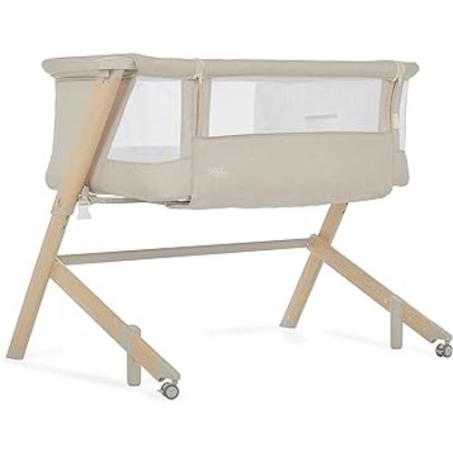 Evolur Stellar Bassinet and Bedside Sleeper, Beige