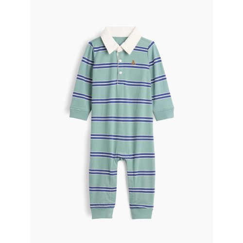 Baby Brannan Bear Rugby Polo One-Piece
