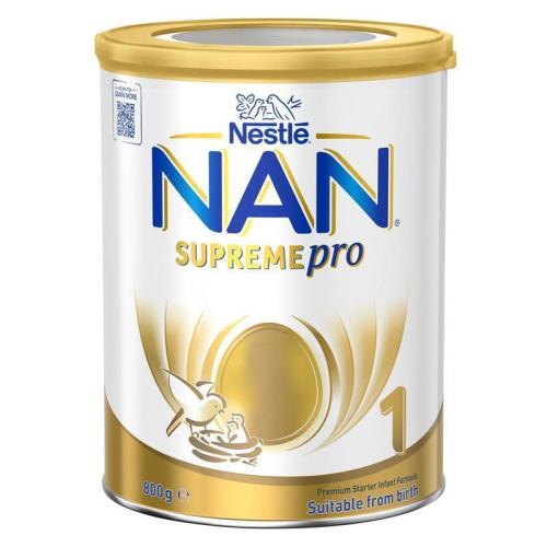 Nestle NAN SUPREMEpro 1 Premium Starter Baby Infant Formula Powder, From Birth – 800g