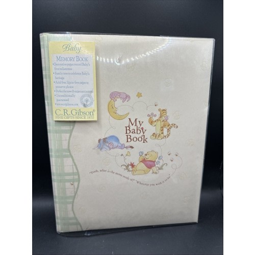 Disney My Baby Book Forever Pooh B2-1766 C.R. Gibson Vintage