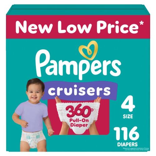 Pampers Cruisers 360 Diapers - (Select Size and Count)