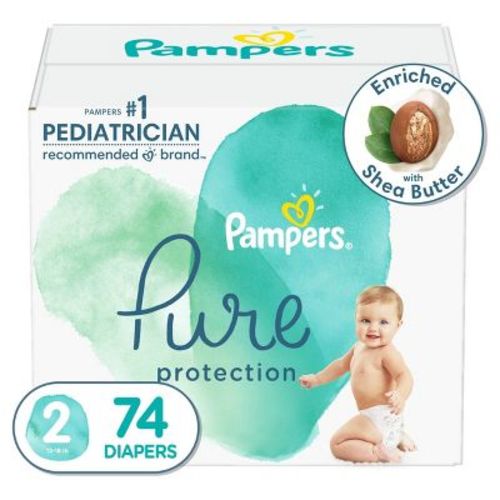 Pampers Pure Protection Diapers - (select Size And Count)