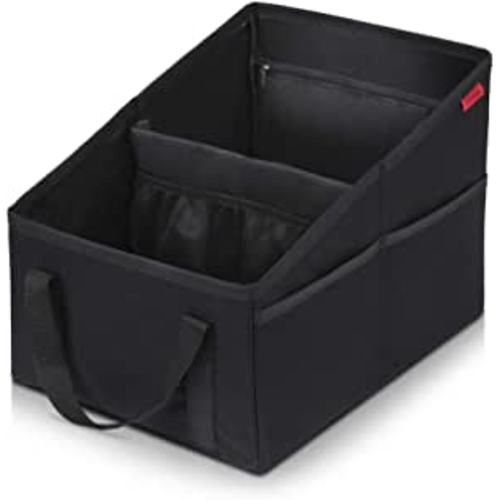 Amazon.com: Car Seat Organizer - Passenger Seat Organizer, Collapsible Small Car Seat Storage Organizer for Console Front or Back, Automotive Backseat Organizer with Belt 4 Cup Holders for Kids Accessories Drinks : Automotive