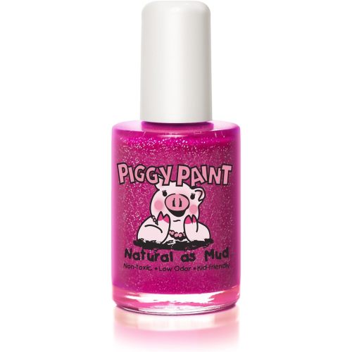 Piggy Paint | 100% Non-Toxic Girls Nail Polish | Safe, Cruelty-free, Vegan, & Low Odor for Kids | Glamour Girl