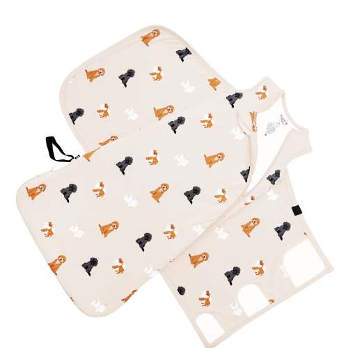 Sleep Bag Swaddler in Fluffy Dog 1.0