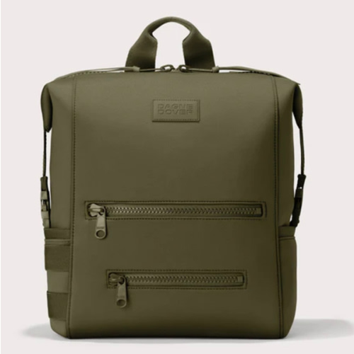 Indi Diaper Backpack in Dark Moss, Large