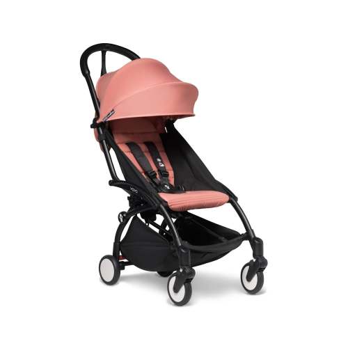 YOYO² Stroller 6+ Black Frame with Ginger Textiles