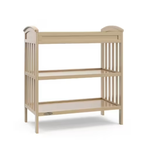 Graco Benton Changing Table with Water-Resistant Changing Pad - Driftwood