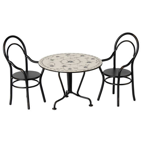 Dining table, Set with 2 chairs