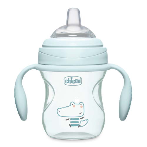 Chicco 7oz. Silicone Spout Transition Sippy Cup, 4m+ - Sage