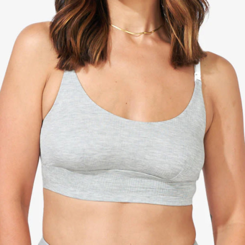 The Everything Bra in Grey Marl - Medium