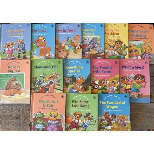 The Muppets Values to Grow On Books // Sold Individually // Jim Henson's Muppets // 1990's