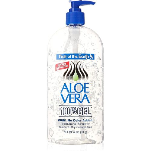Fruit of the Earth 100% Aloe Vera Gel, 24 Ounce