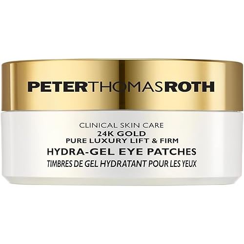 Peter Thomas Roth | 24K Gold Pure Luxury Lift & Firm Hydra-Gel Eye Patches | Anti-Aging Under-Eye Patches, Help Lift and Firm the Look of the Eye Area